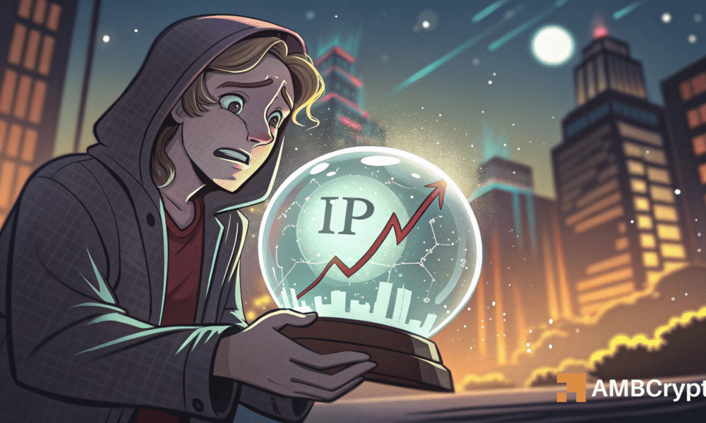 Story IP 炒作:12% 利润 in 24 小时内消失,暗示下降趋势?